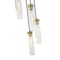 Z-Lite Beau Chandelier, 5-Light, 12 In.W x 12.75 In.H, Rubbed Brass/Clear 740P-5R-RB - alternate 3
